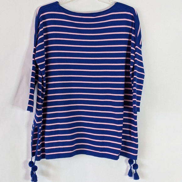 Lilly Pulitzer Oversized Striped Sweater sz xxs - Picture 2 of 8